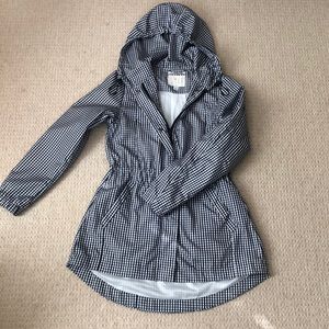 A New Day Gingham Raincoat